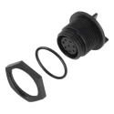 Bulgin Circular Connector 8 Contacts Rear Miniature Socket Female IP68 Buccaneer 400 Series PX0413/08S