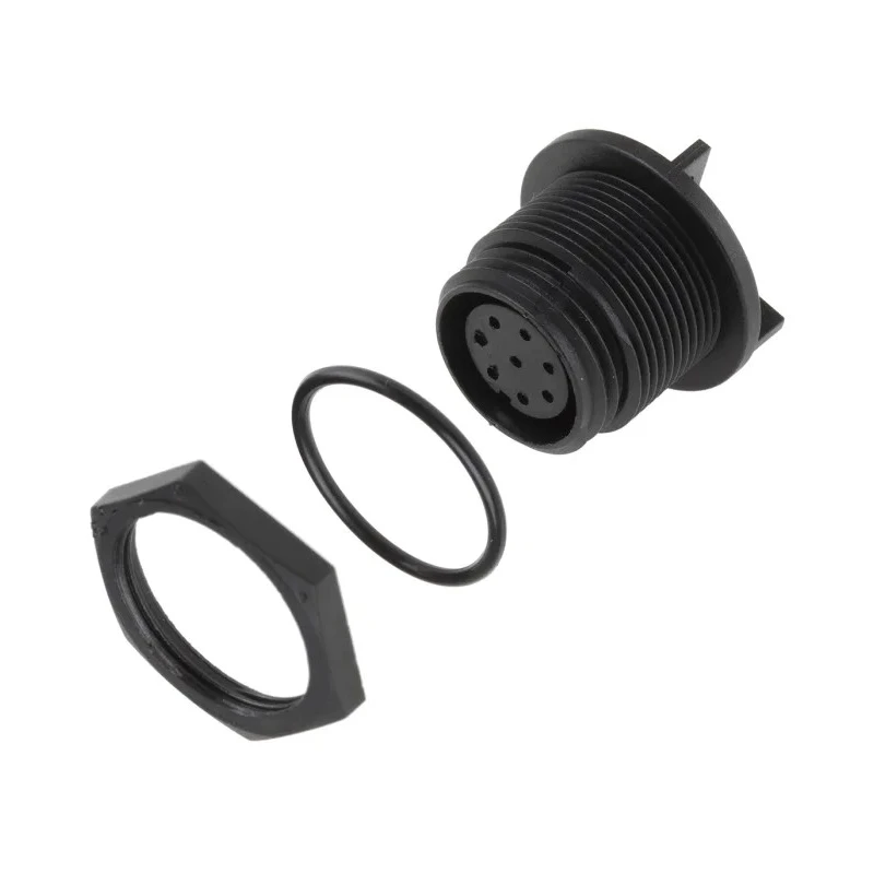 Bulgin Circular Connector 8 Contacts Rear Miniature Socket Female IP68 Buccaneer 400 Series PX0413/08S