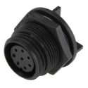 Bulgin Circular Connector 8 Contacts Rear Miniature Socket Female IP68 Buccaneer 400 Series PX0413/08S