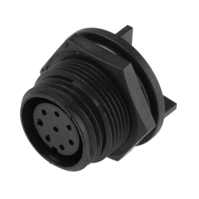 Bulgin Circular Connector 8 Contacts Rear Miniature Socket Female IP68 Buccaneer 400 Series PX0413/08S