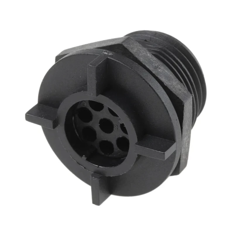 Bulgin Industrial Circular Connector, 8 Contacts, Rear Mount, Miniature Plug Male, IP68 Rated Buccaneer 400 Series PX0413/08P