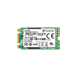 Transcend Internal M.2 512 GB SATA III TLC NAND Solid State Drive SSD MTS552T2