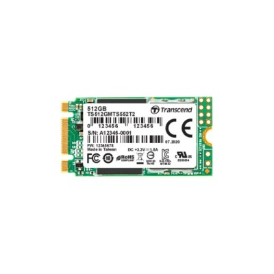 Transcend Internal M.2 512 GB SATA III TLC NAND Solid State Drive SSD MTS552T2