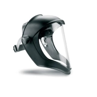 North Clear Polycarbonate Face Shield with Brow and Chin Guard Resistant to Chemical Splash and Flying Particles 1011623