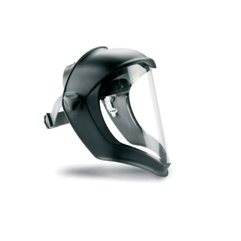 North Clear Polycarbonate Face Shield with Brow and Chin Guard Resistant to Chemical Splash and Flying Particles 1011623