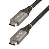 StarTech.com USB 3.2, Male USB Type C to Male USB Type C Cable, Black, 1 m USB31CCV1M