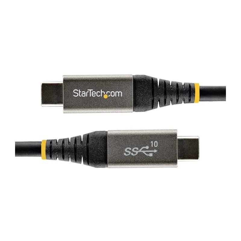 StarTech.com USB 3.2, Male USB Type C to Male USB Type C Cable, Black, 1 m USB31CCV1M