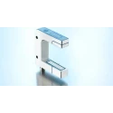 Microsonic Slot Ultrasonic Proximity Sensor M12 IO-Link 30V 40 mm 240 V AC 30 V DC 60mA bks+6/FIU