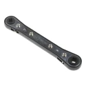 RS PRO Double Ended Ratchet Ring Spanner 7 to 8 mm² Chrome Vanadium Steel Black Finish 181-783