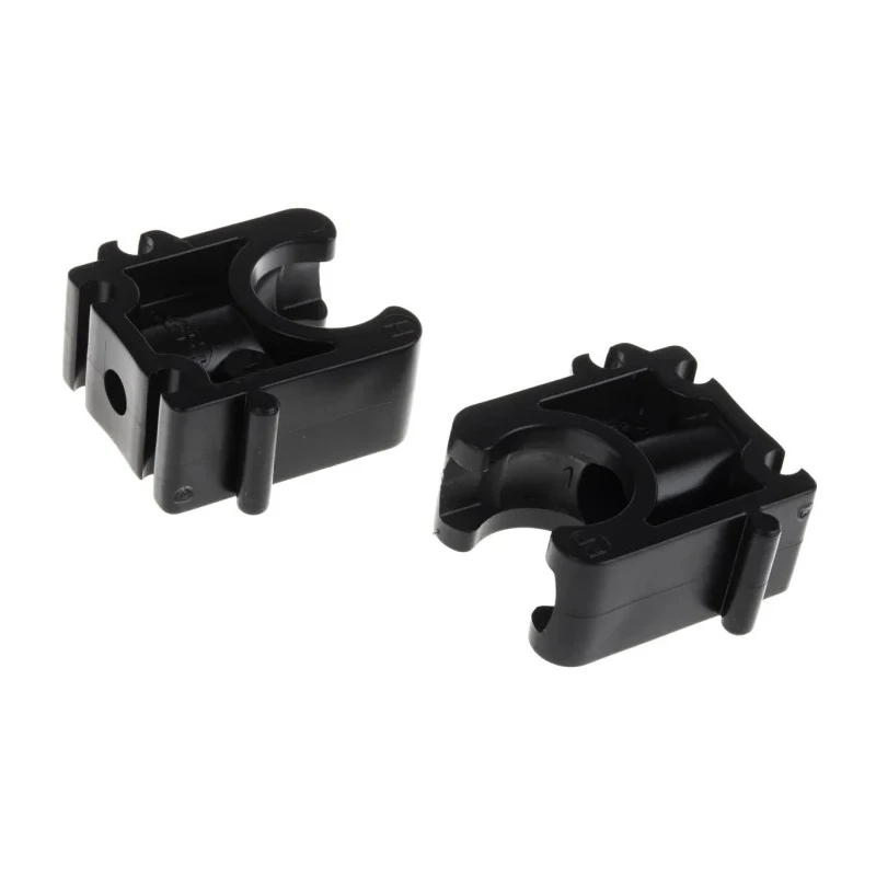 Georg Fischer Galvanised Polypropylene Black Pipe Clamp 6.1 mm 167061035
