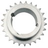 RS PRO 38 Tooth Taper Bush Sprocket 12 B-1 Steel, Pitch Diameter 230.69mm, Width 45mm 182-874