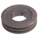 RS PRO Pulley Cast Iron, Steel Bore Diameter 42mm SPZ/Z PULLEY 140X2