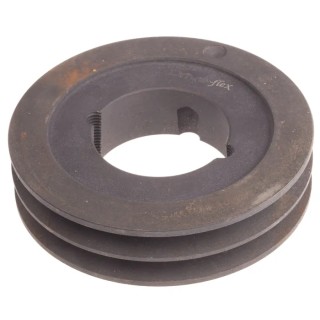 RS PRO Pulley Cast Iron, Steel Bore Diameter 42mm SPZ/Z PULLEY 140X2