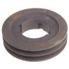 RS PRO Pulley Cast Iron, Steel Bore Diameter 42mm SPZ/Z PULLEY 140X2