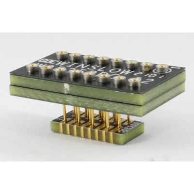 Winslow Straight Surface Mount 15.24 mm Pitch IC Socket Adapter DIP to SOJ/SOP W9547PRC