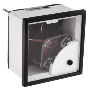 HOBUT Analogue Panel Ammeter 100 A AC Moving Iron, 72 mm x 72 mm, Class 1.5 Accuracy D72SD