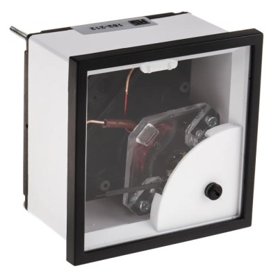 HOBUT Analogue Panel Ammeter 100 A AC Moving Iron, 72 mm x 72 mm, Class 1.5 Accuracy D72SD