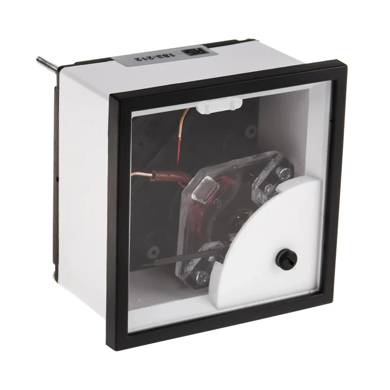 HOBUT Analogue Panel Ammeter 100 A AC Moving Iron, 72 mm x 72 mm, Class 1.5 Accuracy D72SD