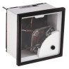 HOBUT Analogue Panel Ammeter 100 A AC Moving Iron, 72 mm x 72 mm, Class 1.5 Accuracy D72SD
