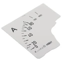 HOBUT Meter Scale for Use with Ammeter D72SD DIAL 0/80/480A