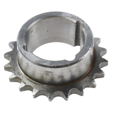 RS PRO 20 Tooth Steel Taper Bush Sprocket 06 B-1 Pitch Diameter 60.89mm Width 22mm 183-271