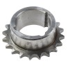 RS PRO 20 Tooth Steel Taper Bush Sprocket 06 B-1 Pitch Diameter 60.89mm Width 22mm 183-271
