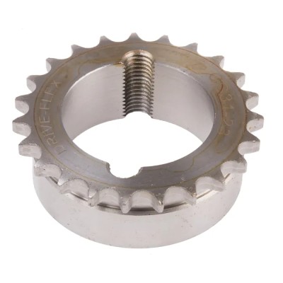 RS PRO 23 Tooth Steel Taper Bush Sprocket 06 B-1 with 69.95mm Pitch Diameter 25mm Width 183-237