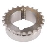 RS PRO 23 Tooth Steel Taper Bush Sprocket 06 B-1 with 69.95mm Pitch Diameter 25mm Width 183-237