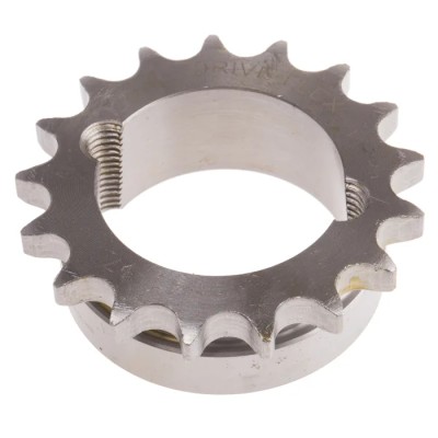 RS PRO 17 Tooth Taper Bush Sprocket 08 B-1 Steel 69.11 mm Pitch Diameter 25 mm Width 183-265