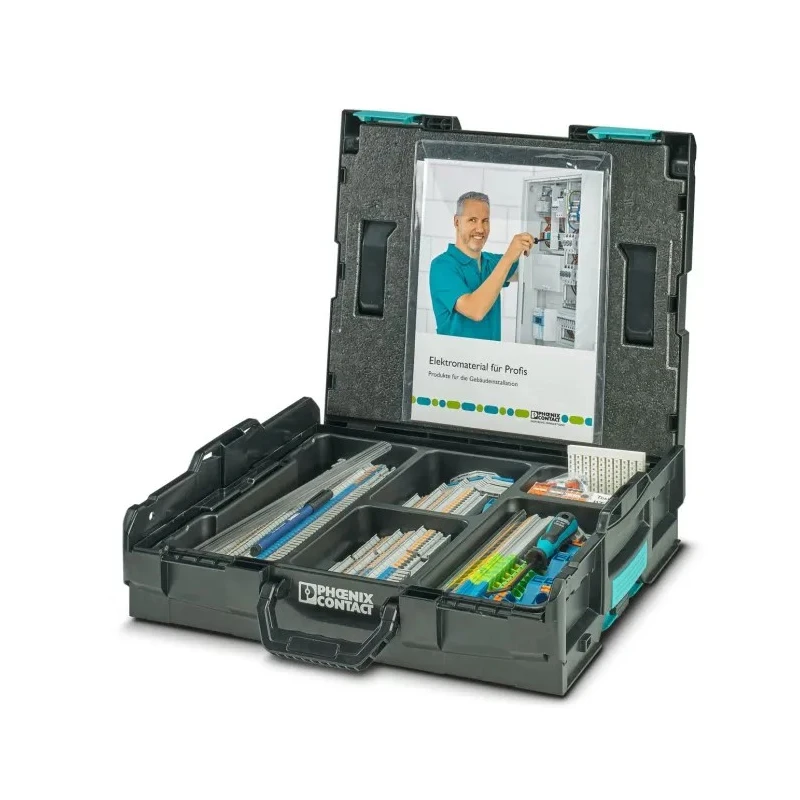 Phoenix Contact CASE PTI INSTA L-BOXX DE Series Starter Kit for Installation Terminal Blocks 1185519