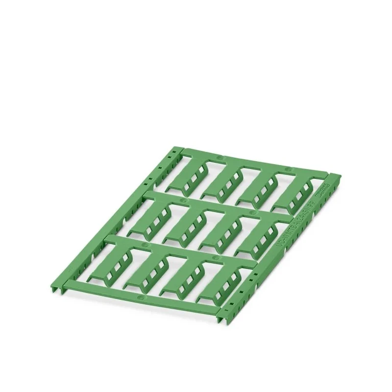 Phoenix Contact UC-WMTBA Cable Marker, Green, 4 mm Cable Diameter, Polypropylene Material, Printable, 1199629