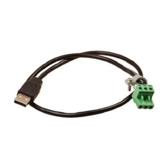 Brainboxes Data Acquisition Adapter USB Power Cable to 3 Pin Terminal Plug 24V 24W PW-623