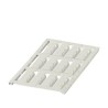 Phoenix Contact UC-WMTBA Cable Marker Silver Pre-printed Blank for 6mm Cable 29mm x 13.5mm 1199637