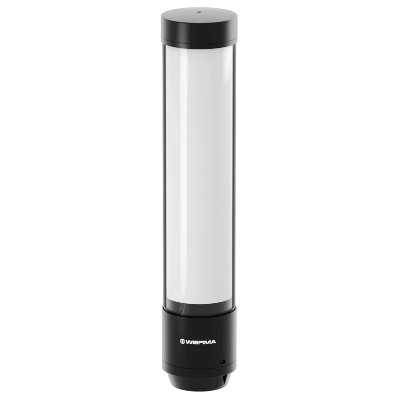 Werma eSIGN Series Multicolour Signal Tower 15 Lights 24V DC Base, Tube Mount 657.500.55