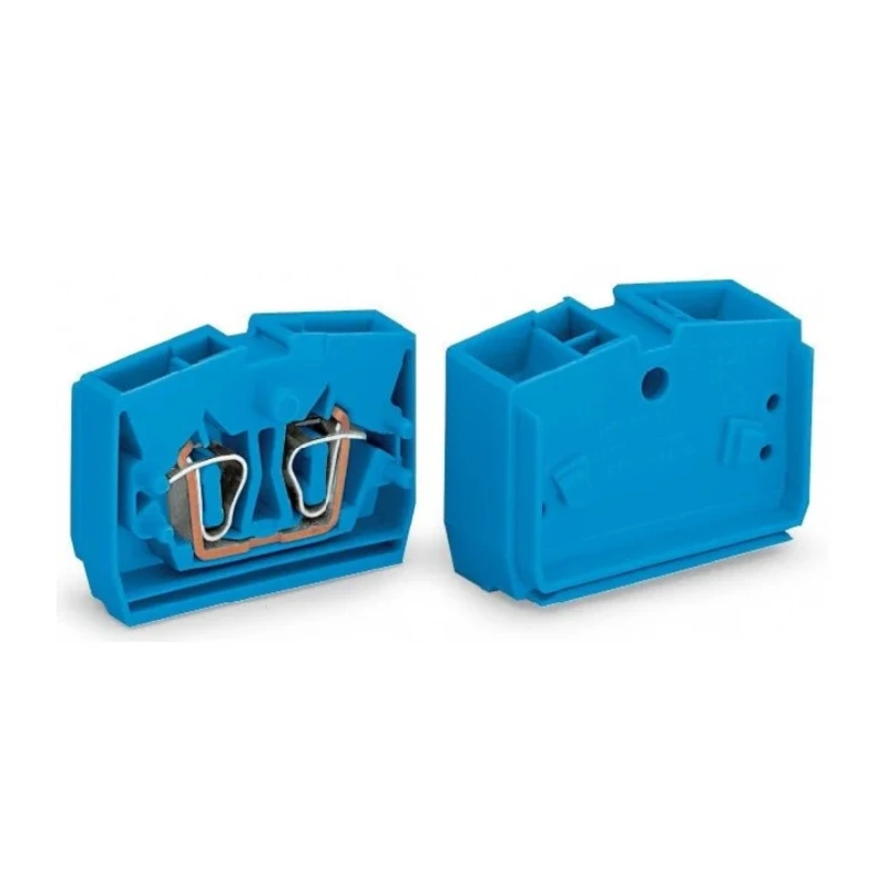 WAGO 264 Series Terminal Block Orange, 2.5mm², 1-Level, 4 Positions, Cage Clamp 264-336
