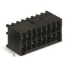 WAGO 713 Series Pluggable Terminal Block 16-Contact 3.5 mm Pitch 2 Row 320V 10A Polyamide Housing Male Connector 713-1428