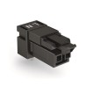 WAGO 890 Series PCB Connector Female Cage Clamp, 2-Pole, 16A, 2-Way, IP20 890-802/011-000