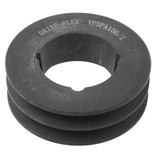 RS PRO Pulley Cast Iron Steel Bore Diameter 42mm SPA/A PULLEY 100 X 2