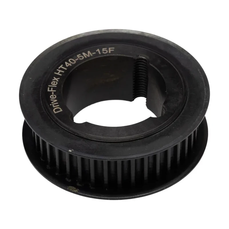 RS PRO Timing Belt Pulley Steel 22 mm Belt Width 5 mm Pitch 40 Teeth HTD PULLEY 5X15X40