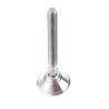 Nu-Tech Engineering M10 38 mm Diameter Stainless Steel Adjustable Foot 600 kg Static Load Capacity 10 ° Tilt Angle A080/004