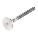Nu-Tech Engineering M10 38 mm Diameter Stainless Steel Adjustable Foot 600 kg Static Load Capacity 10 ° Tilt Angle A080/004