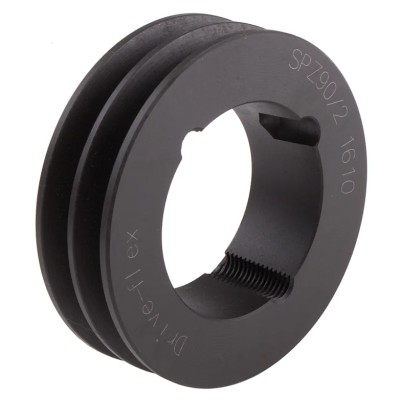 RS PRO Pulley Cast Iron, Steel Bore Diameter 42mm for XPZ, SPZ & Z Belts SPZ/Z PULLEY 90X2