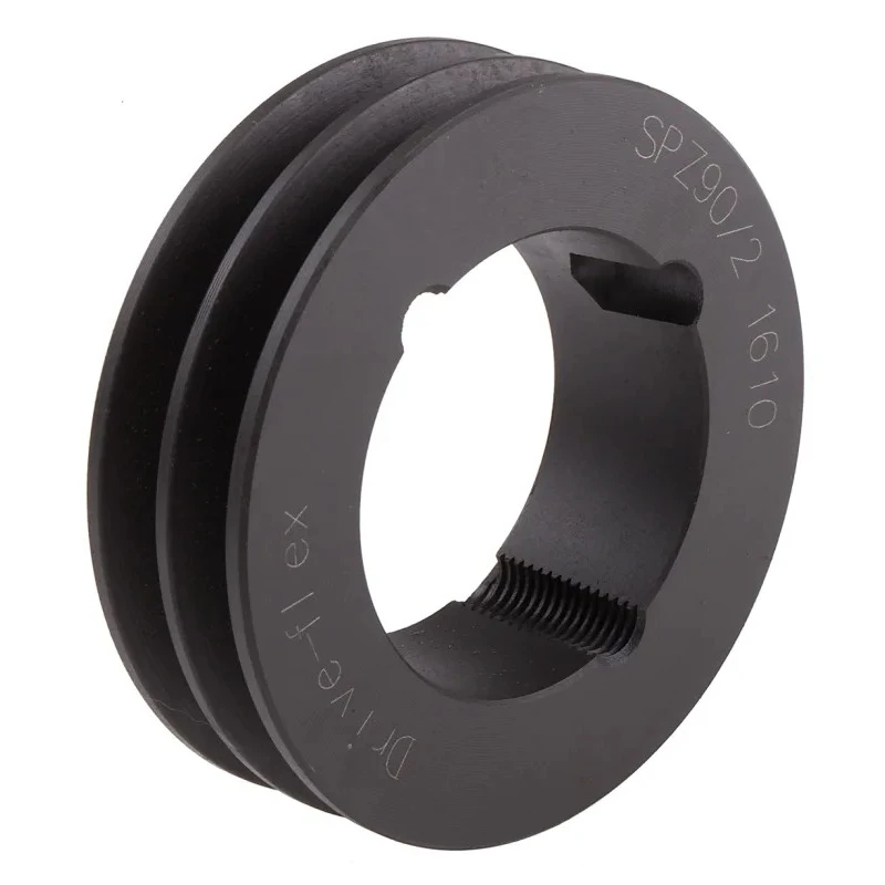 RS PRO Pulley Cast Iron, Steel Bore Diameter 42mm for XPZ, SPZ & Z Belts SPZ/Z PULLEY 90X2