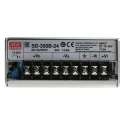 MEAN WELL SD-350B-24 DC/DC Converter, 24V DC Output, 36V DC Maximum Input, 350.4W Power, Chassis Mount SD-350B-24