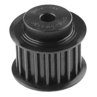 RS PRO Steel Timing Belt Pulley 15 mm Belt Width 5 mm Pitch 18 Tooth PB PULLEY 5M-15MM 18T