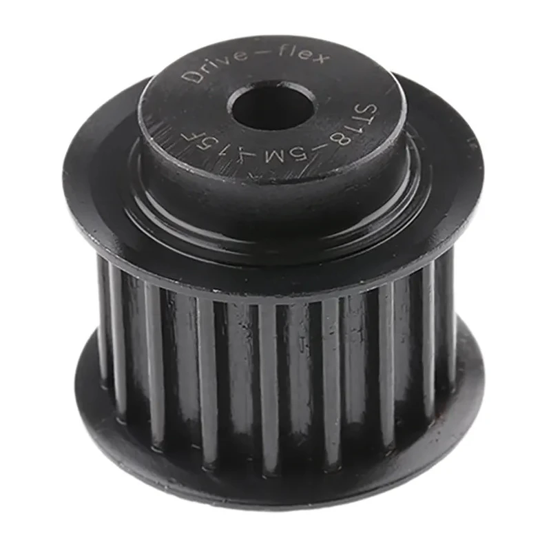 RS PRO Steel Timing Belt Pulley 15 mm Belt Width 5 mm Pitch 18 Tooth PB PULLEY 5M-15MM 18T
