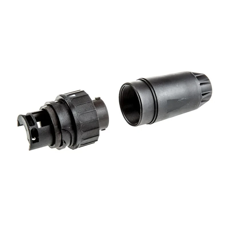 Amphenol Industrial Circular Connector Cable Plug 12 Contacts IP65 Polymer Housing 500V 21A Bayonet Ecomate C016-10I012-0032