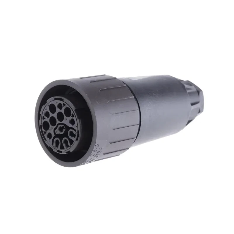 Amphenol Industrial Circular Connector Plug Female 12 Contacts Cable Standard 500V 21A IP65 Ecomate C16 C016-10E012-0032