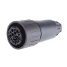 Amphenol Industrial Circular Connector Plug Female 12 Contacts Cable Standard 500V 21A IP65 Ecomate C16 C016-10E012-0032