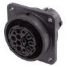 Amphenol Industrial Circular Connector, 12 Contacts, Panel Mount, Socket, Female, IP65 Rated, Thermoplastic C016-10G012-0002